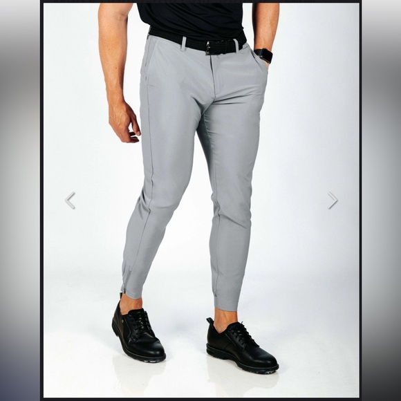 NWOT Primo Golf Joggers Men 30 Gray Lightweight Stretch Performance Pants Jogger - Picture 6 of 16